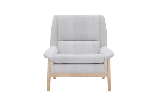 Venezia Lounge Chair - Light Gray