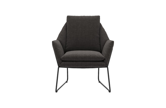 Melana Lounge Chair - Black