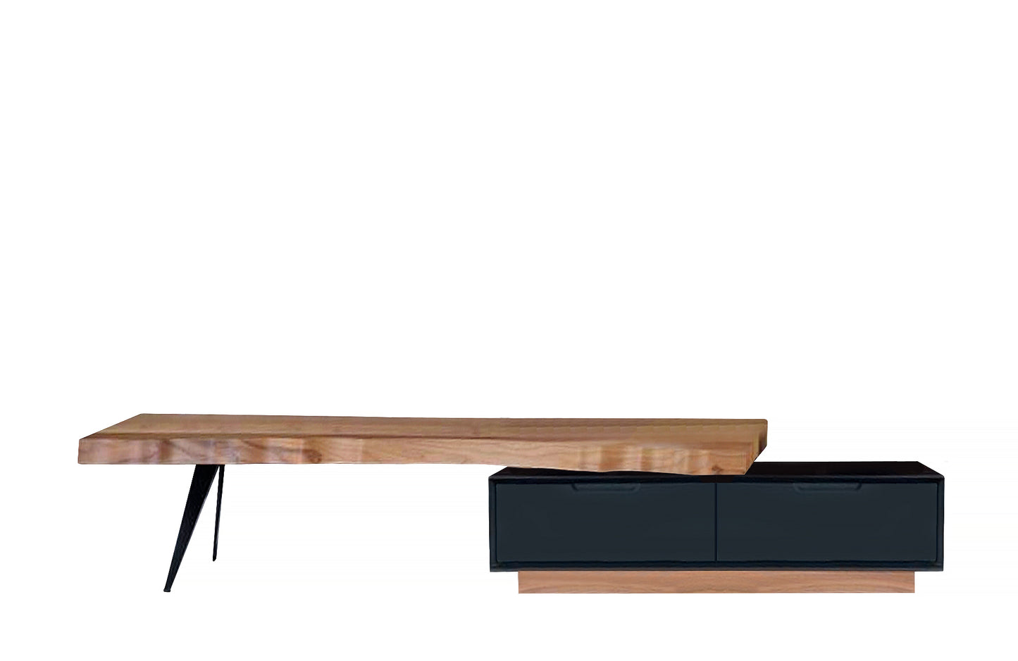 Roma TV Unit - Black