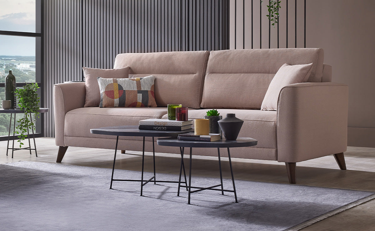 ALTO Upholstered Loveseat 2 Seat Sofa - Enza Collection