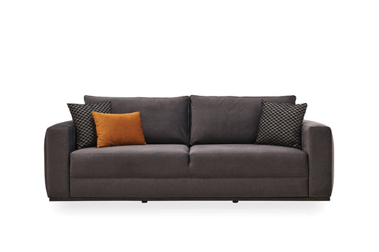 Carino Upholstered 3-Seat Sofa Bed with Storage