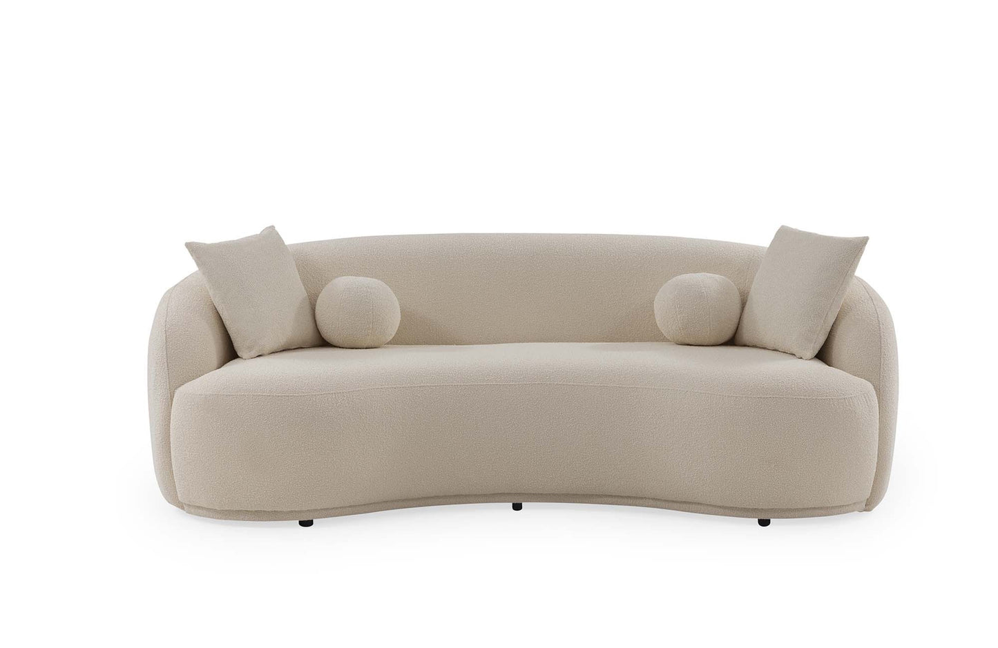 Tosca Boucle Sofa - Ivory